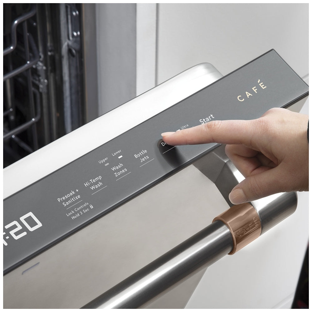 Cafe CDT845P2NS1 Dishwasher 24 inch Exterior Width 45 dB Decibel Level Stainless Steel