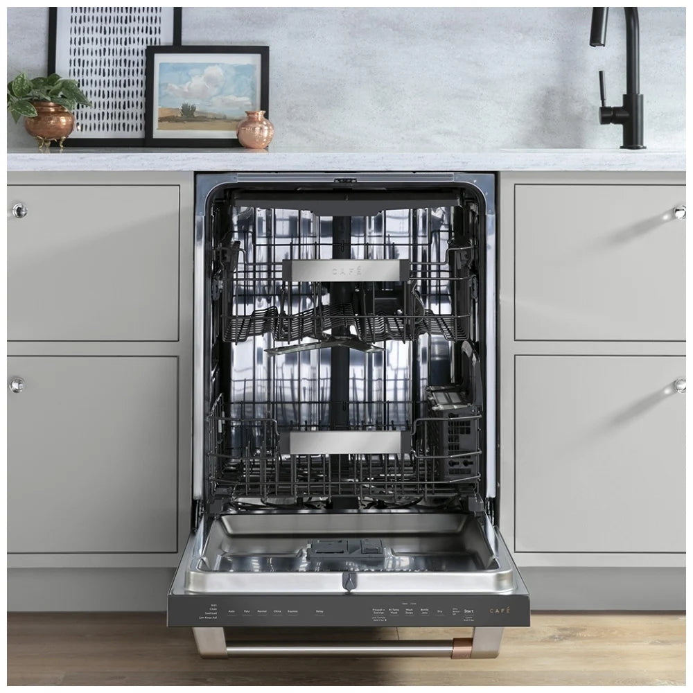 Cafe CDT845P2NS1 Dishwasher 24 inch Exterior Width 45 dB Decibel Level Stainless Steel