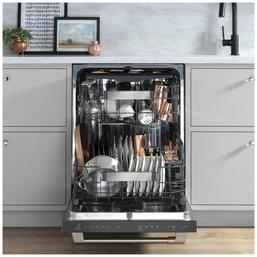 Cafe CDT845P2NS1 Dishwasher 24 inch Exterior Width 45 dB Decibel Level Stainless Steel