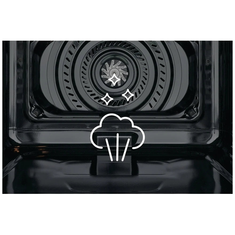 Frigidaire 30 Inch Electric Range with the EvenTemp FCRE306CAW