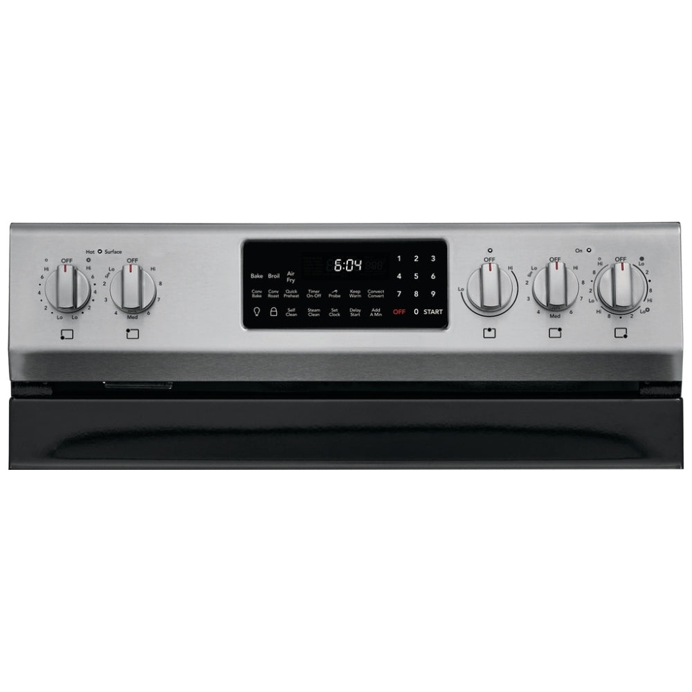 Frigidaire Gallery GCRE306CAF 30" Freestanding Electric Range with Air Fry – Stainless Steel