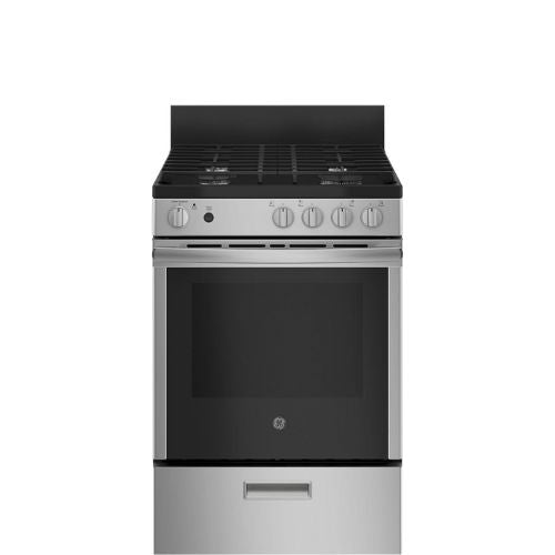 GE 24 Inch Freestanding Stainless Steel Gas Range JCGAS640RMSS