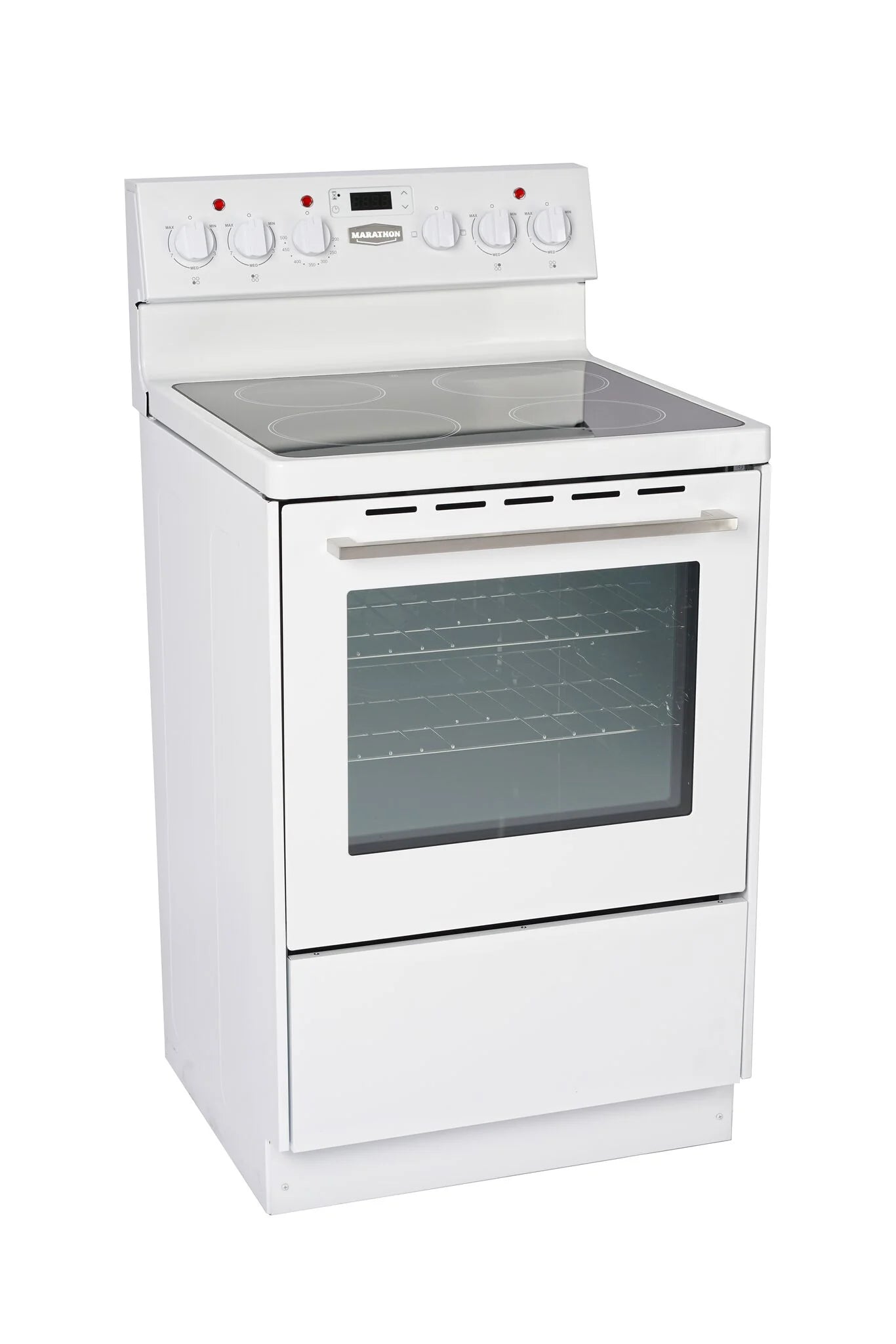 MER245W-1 White Electric Range 24" | Compact & Stylish Cooking Solution