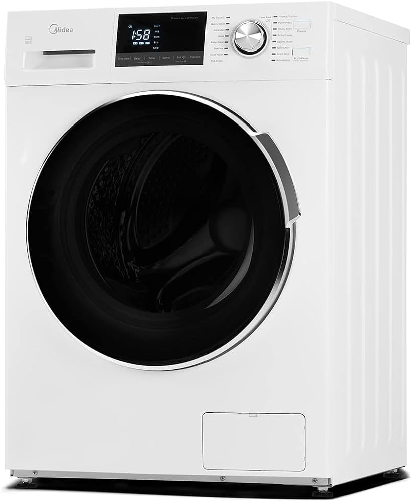 Midea Compact Digital Display Stackable Washer MLH27N5AWWC