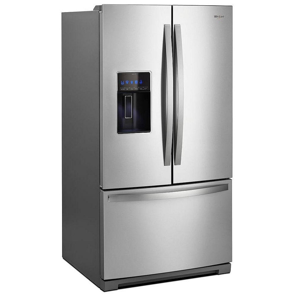 Whirlpool WRF757SDHZ 36" French Door Refrigerator – 26.8 Cu. Ft. – Fingerprint-Resistant Stainless Steel
