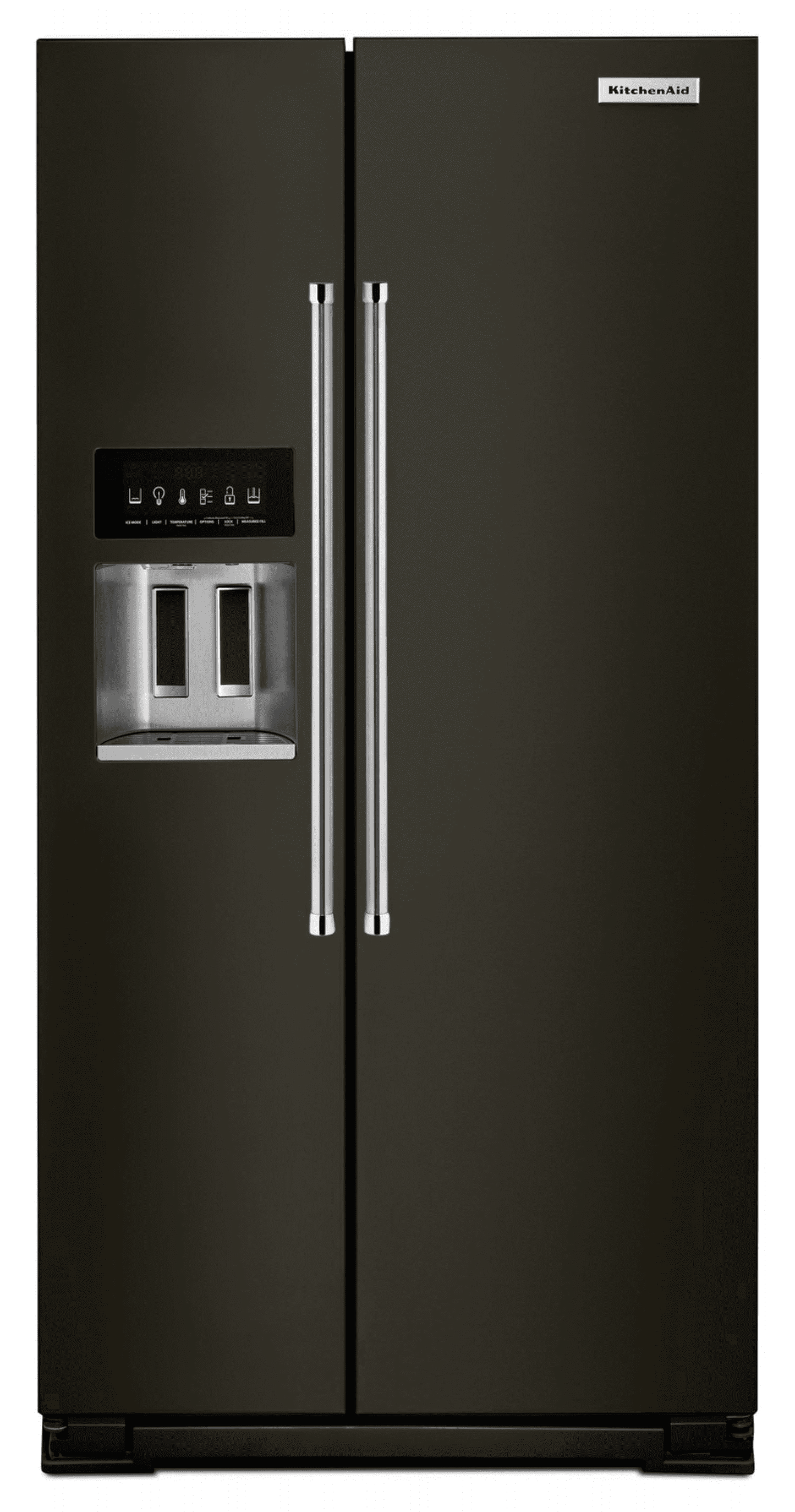 KitchenAid 22.6 Cu.ft. Counter-depth Side-by-side Refrigerator With Exterior Ice And Water