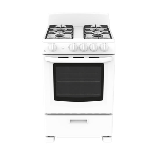 GE 24 Inch Freestanding Gas Range JCGAS300DMWW