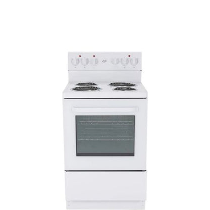Epic 24 Inch Apartment Size Electric Freestanding Range EER239W-1