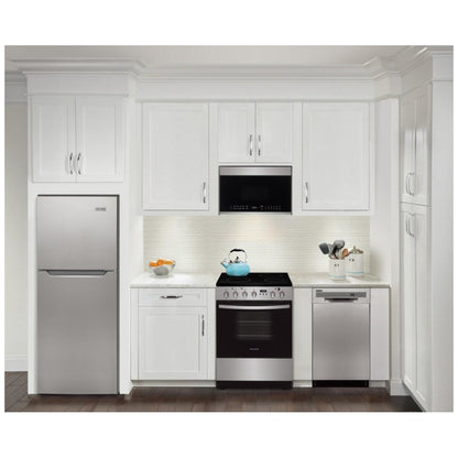 Electrolux FCFE242CAS Front Control Electric Range with 5.4 cu. ft. capacity, ceramic glass cooktop, and advanced cooking features for precision and efficiency