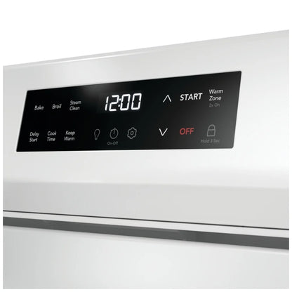 Frigidaire 30 Inch Electric Range with the EvenTemp FCRE306CAW