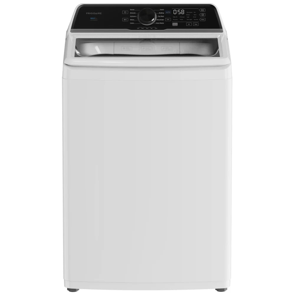 Frigidaire FLVW7523BW top load washer front view white finish