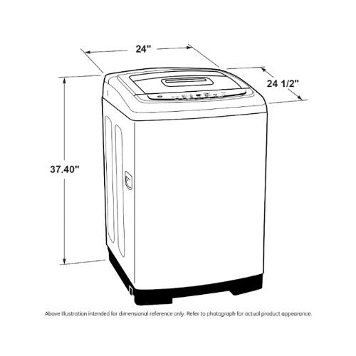 GE Space Saving Portable Washer Out of Box GNW128PSMWW