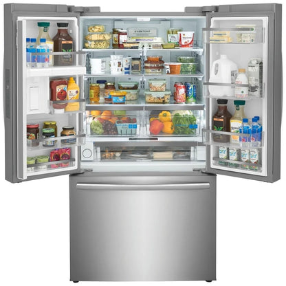 Frigidaire 36 Inch French Door Stainless Steel Refrigerator 23 Cu.Ft. GRFG2353AF