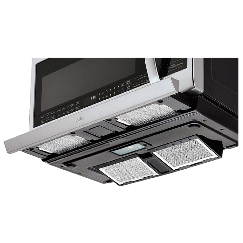 LG Over the Range Microwave, 2.2 cu. ft. Capacity, 400 CFM, 1000W Watts, LED, 30" LMV2257BD