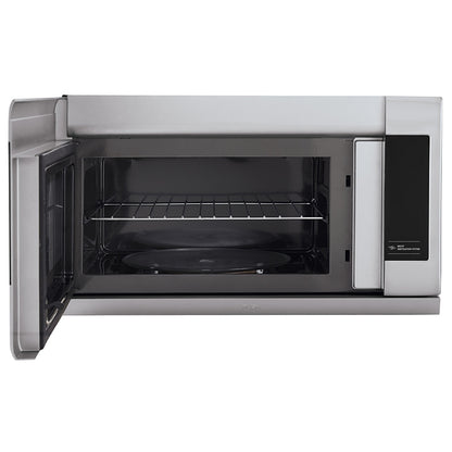 LG Over the Range Microwave, 2.2 cu. ft. Capacity, 400 CFM, 1000W Watts, LED, 30" LMV2257BD