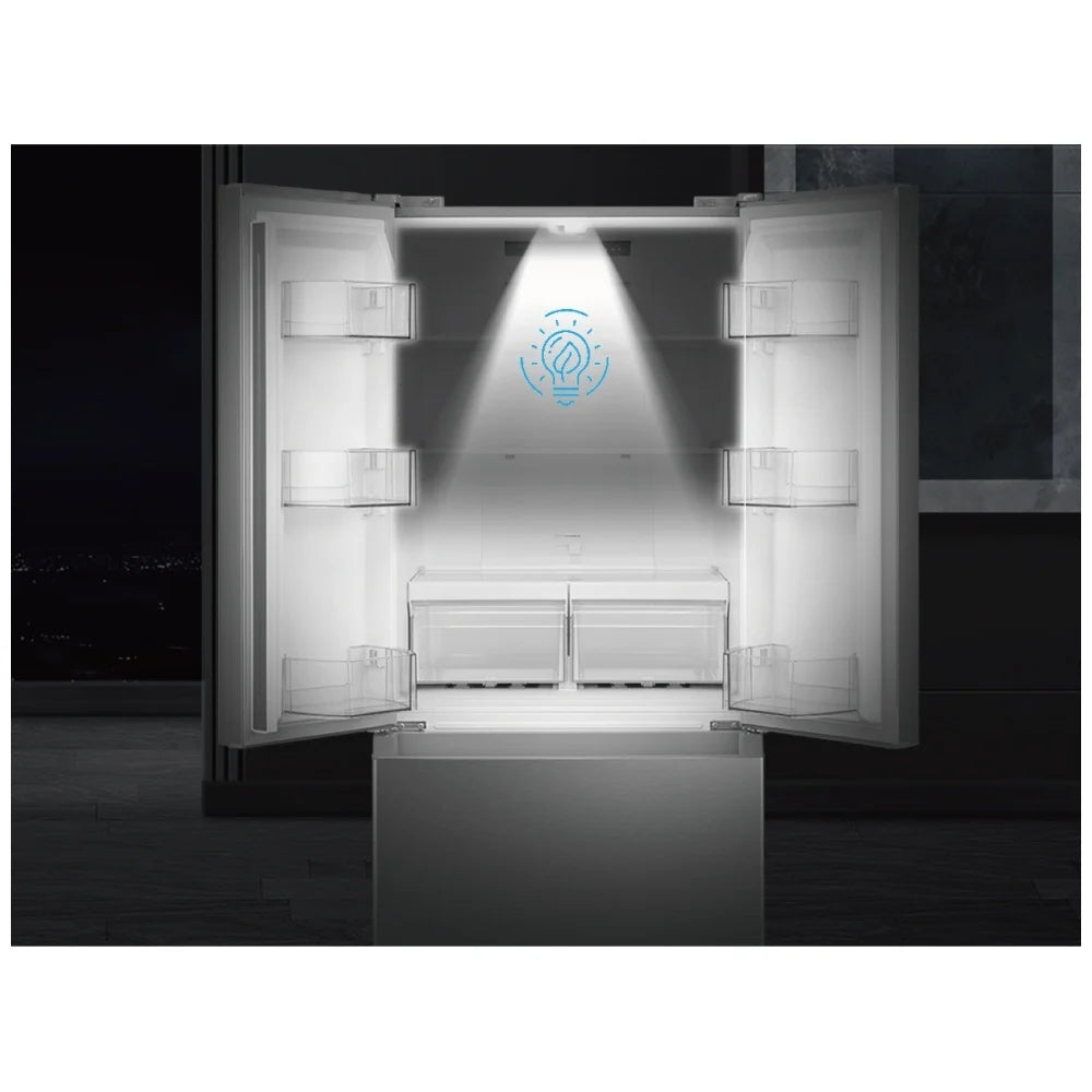 Midea MRF18B4AST 18.4 cu. ft. French Door Refrigerator – Compact, Energy-Efficient Design