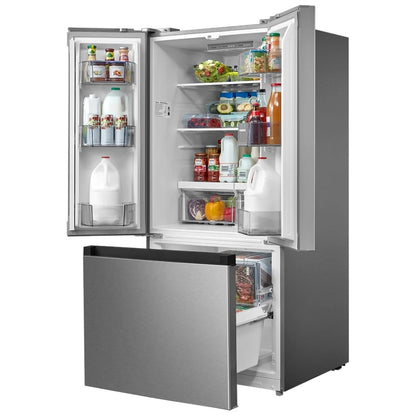 Midea MRF18B4AST 18.4 cu. ft. French Door Refrigerator – Compact, Energy-Efficient Design