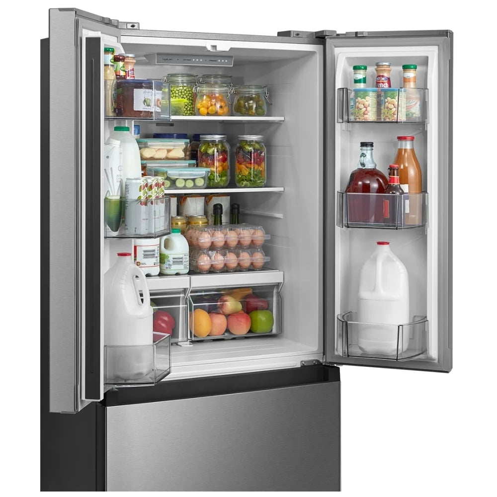 Midea MRF18B4AST 18.4 cu. ft. French Door Refrigerator – Compact, Energy-Efficient Design