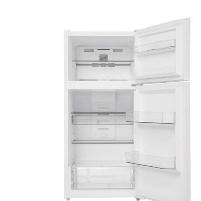 Midea 28 Inch Top Freezer Refrigerator 15 Cu.ft. MRT14S2AWW
