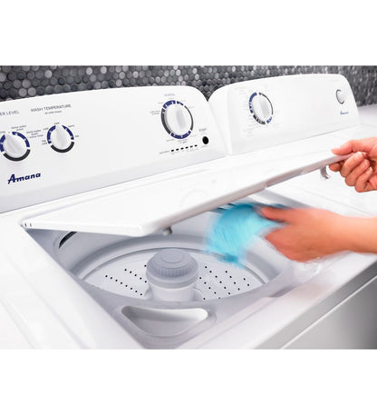 Amana Top Load Washer White 4.0 Cu.ft. Previously Owned NTW4516FW