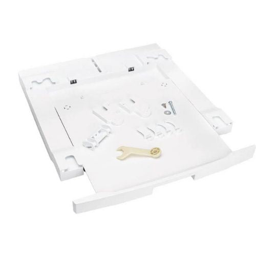 Electrolux STACKIT24W stacking kit for washer and dryer, designed for secure, space-saving vertical installation in laundry rooms