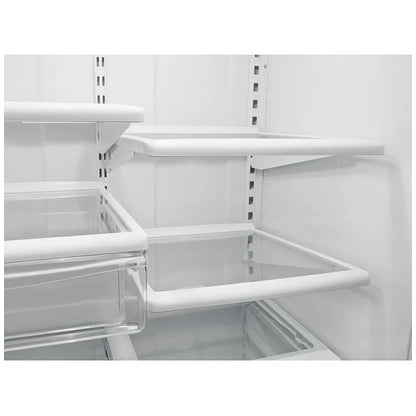 Whirlpool WRB329RFBW 30" Bottom Freezer Refrigerator – 18.7 Cu. Ft. – White
