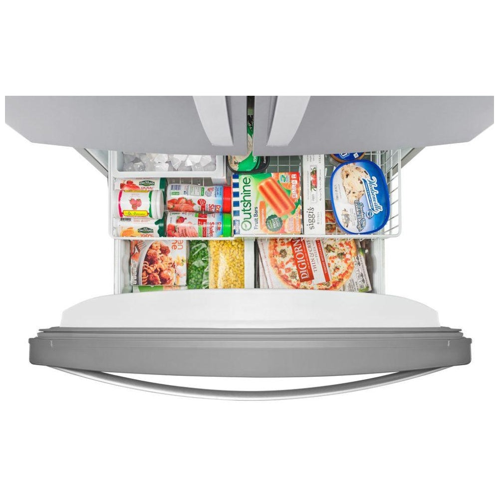 Whirlpool WRF540CWHZ 36" Counter-Depth French Door Refrigerator – 20 Cu. Ft. – Fingerprint-Resistant Stainless Steel