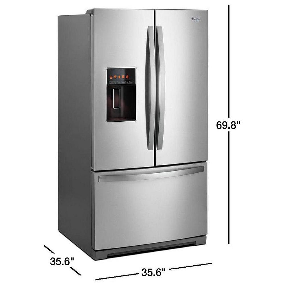 Whirlpool 27 Cu. Ft. French Door Refrigerator With Store-right System