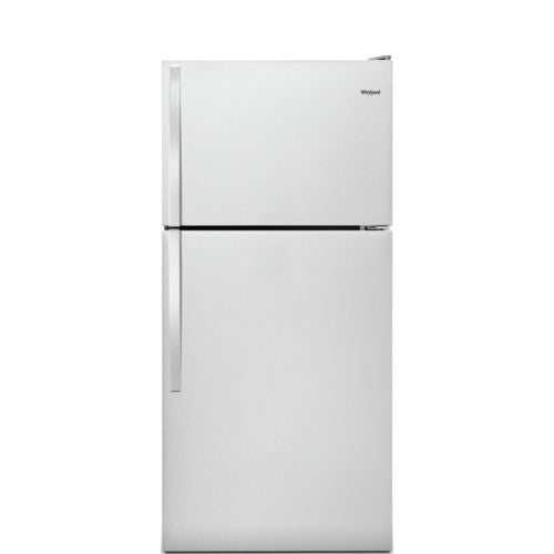 Whirlpool Top Freezer Stainless Steel Refrigerator Out Of Box