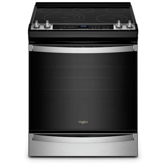 Whirlpool 30 Inch Front Control Slide In Range With True Convection YWEE745H0LZ