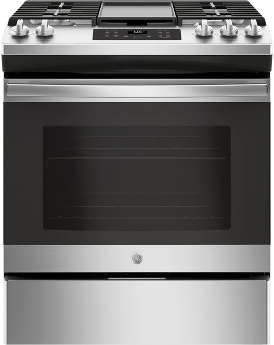 GE 30 Inch Gas Slide-in Range JCGSS66SELSS