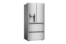 LG 33 Inch Four Door French Door Counter Depth Refrigerator LRMXC1803S