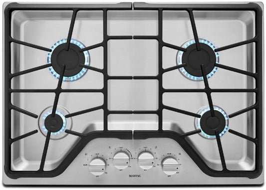 Maytag 30 Inch 4-burner Gas Cooktop With Power Burner MGC7430DS