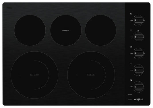 Whirlpool 30 Inch White Electric Coil Top Range