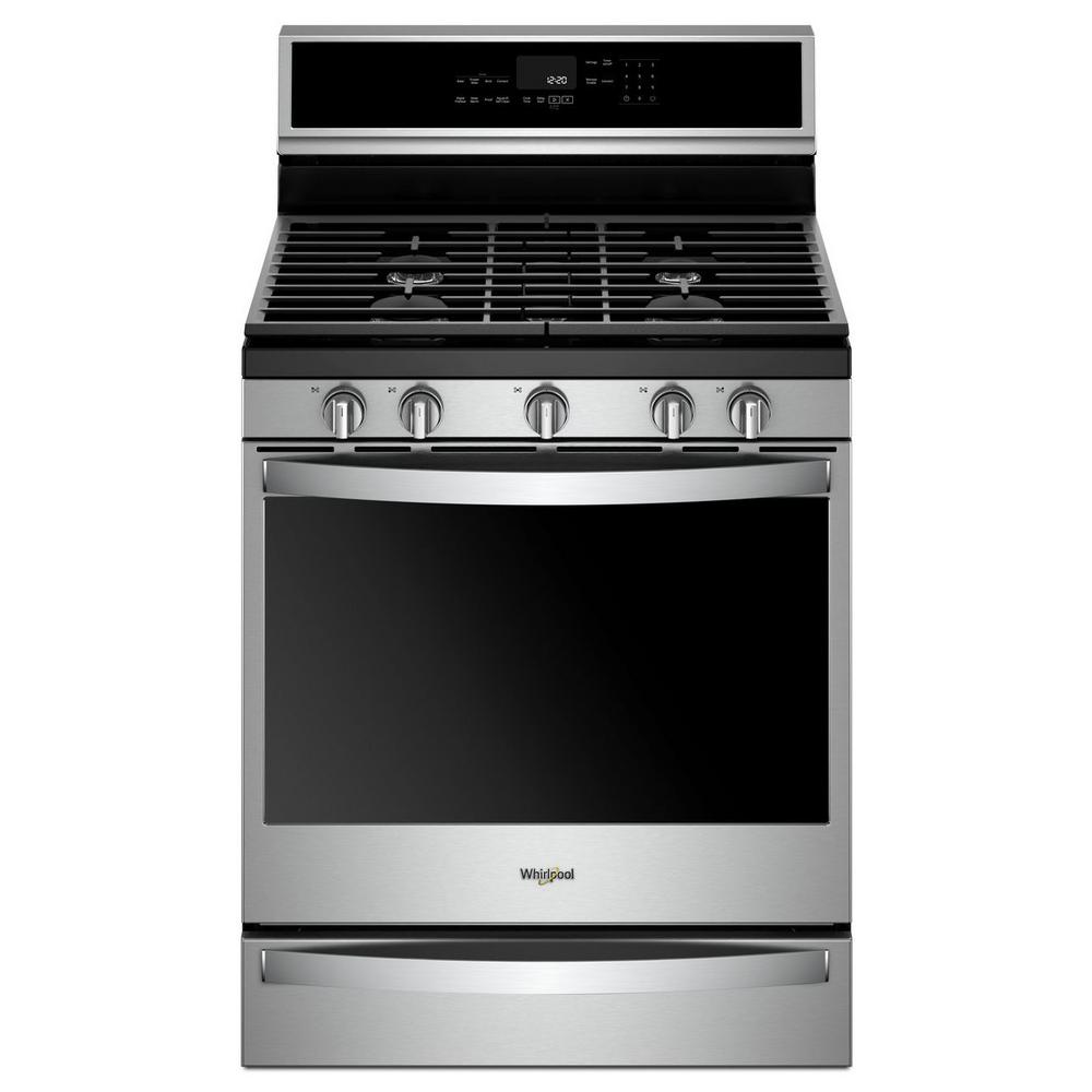 Whirlpool 5.8 Cu. Ft. Smart Freestanding Gas Range With Ez-2-lift™ Grates