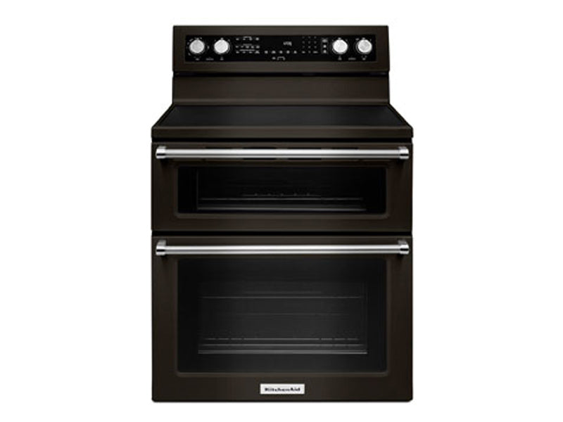KitchenAid 30 Inch 5 Element Electric Double Oven Convection Range