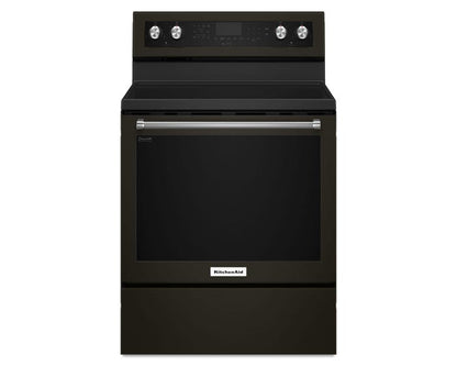 KitchenAid 30 Inch 5 Element Electric Convection Range